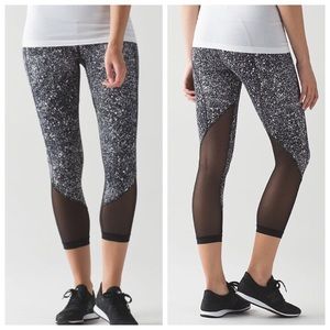 Lululemon Pace Rival Crop Marathon Tights Size 10